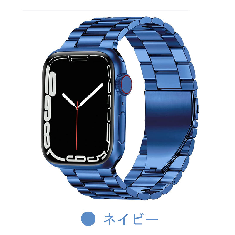 アップルウォッチ バンド ステンレス 45 44 42 41 40 38 mm