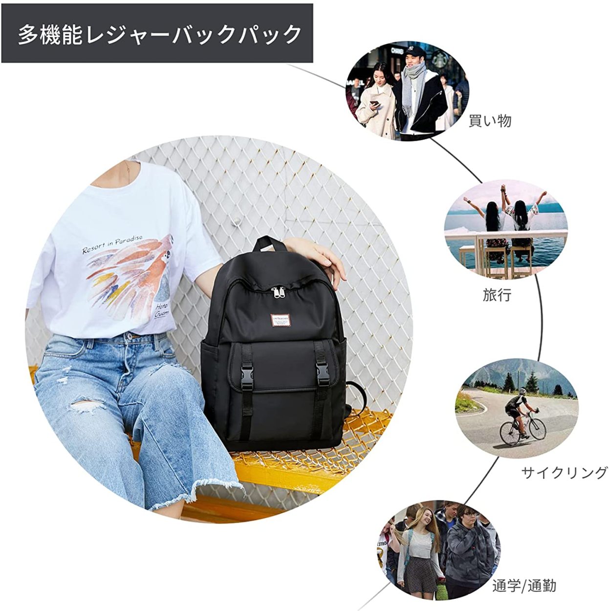 リュック レディース 大容量 通勤 通学 防水 リュックサック リュック レディース 大容量 通勤 通学 防水 リュックサック
